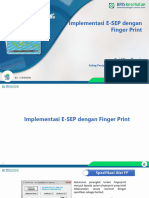 Implementasi E-SEP Dengan Finger Print: Sri Wardhani