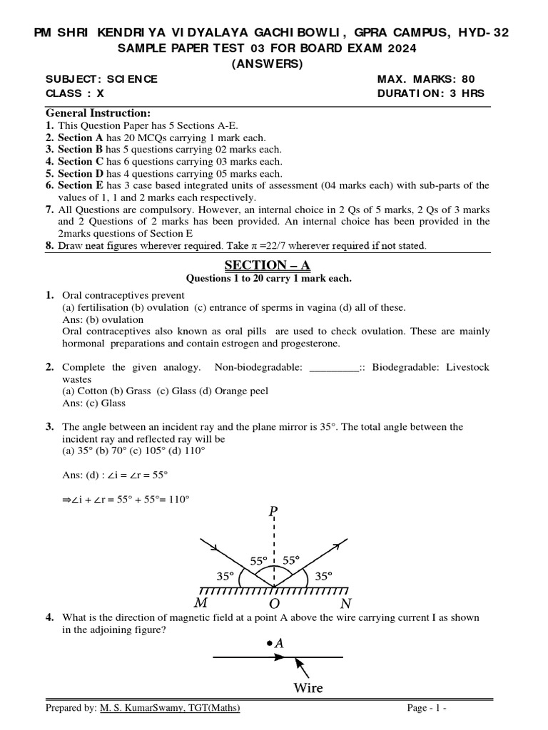 scienceclassxsamplepapertest03forboardexam2024answers (2