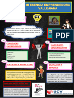 Mi Infografia - Mi Esencia Emprendedora Vallejiana