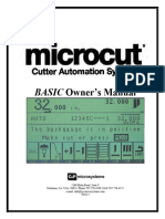 Microcut Basic Manual