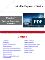 Vector Mechanics For Engineers: Statics: Internal Forces and Moments