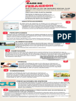 Beige Red Illustrated Ocean Swimming Rules Infographic