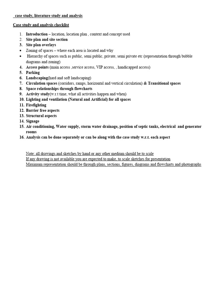 Case Study Checklist (1) PDF