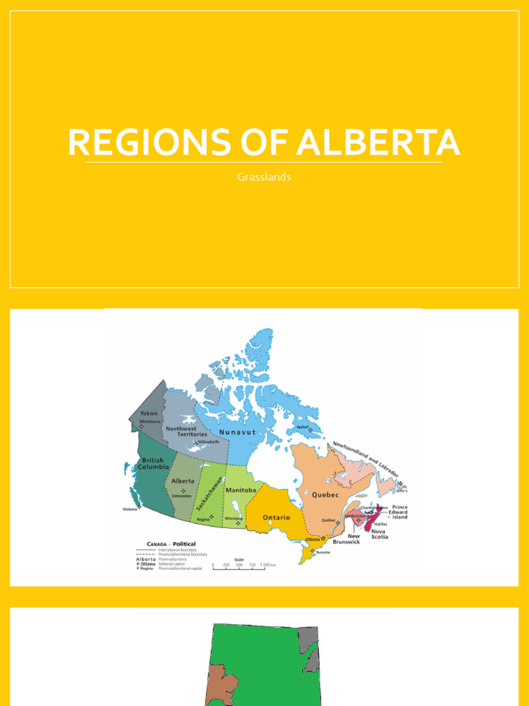 Regions of Alberta Grassland PDF