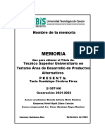 Plantilla Memoria Tania Cordova 2023
