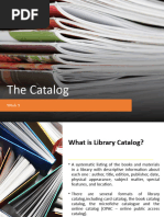Library Catalogue: Definition and Functions | PDF | Bibliography ...