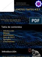Metodo de Elemetos Finitos M.E.F.: Universidad de La Serena Facultad de Ingenieria Departamento de Ingenieria Mecánica