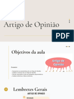 Artigo de Opinião - Revisão