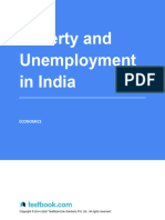 Poverty and Unemployment in India 