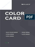 BAIJAX Color Card