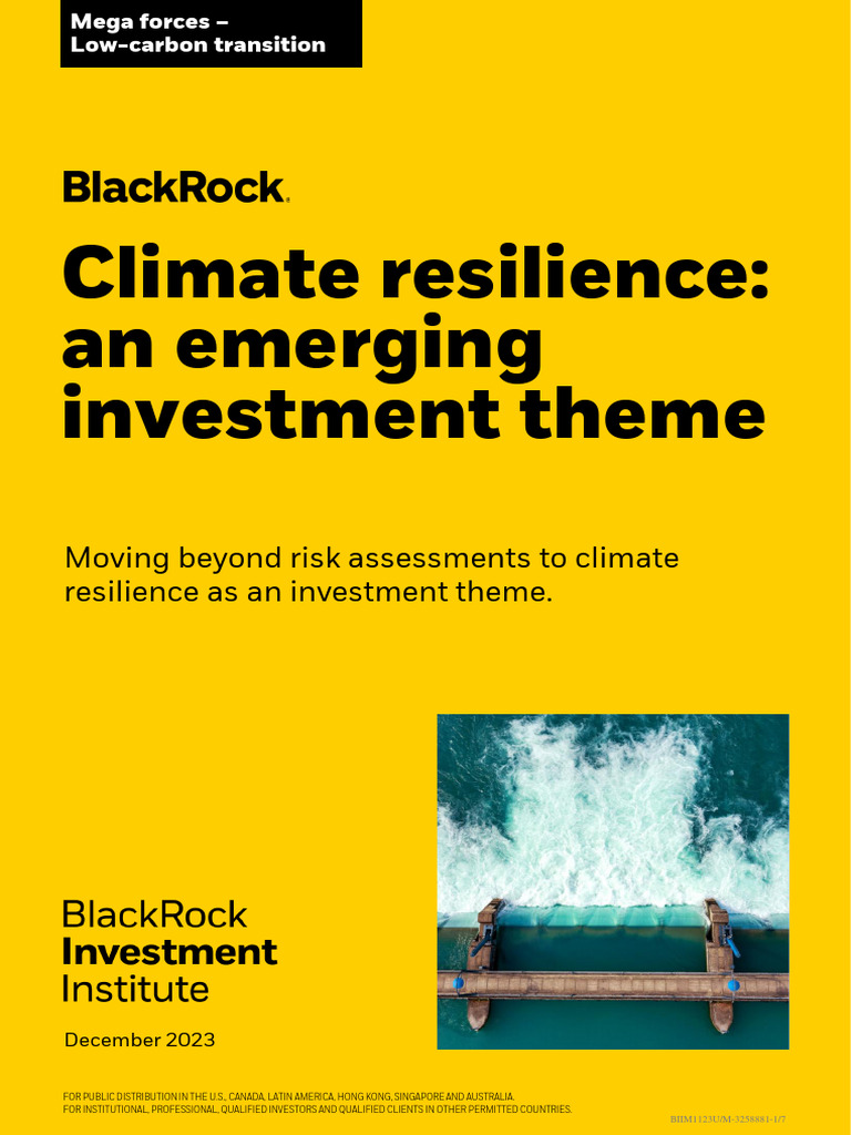 Climate Risk-Bii-Megaforces-December-2023 | PDF | Climate Resilience | Risk