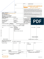 Bill of Lading