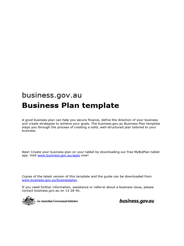 Construction Business Plan Template | PDF | General Contractor ...