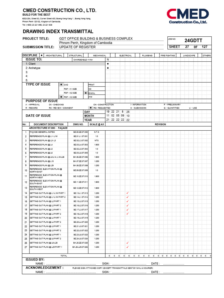 GDT Office Building Register Update | PDF