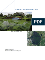 The Florida Water Contamination Crisis: Carter Provencal Florida Eco-Restoration Project