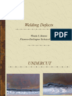 WELDING DEFECTS & CAUSES