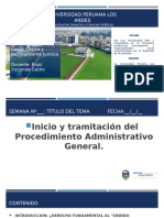 Cuarta Semana Derecho Procesal Administrativo y Contenc. Adm