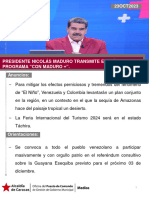 Líneas Del Presidente Nicolás Maduro 23OCT2023