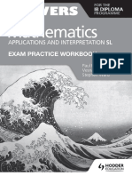 Mathematics - Applications and Interpretation SL - Exam Practice Workbook - ANSWERS - Hodder 2021