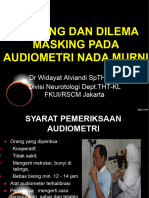 Masking Dan Dilema Masking Pada Audiometri Nada Murni