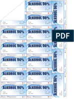 Alkohol 96% 1 Liter Baru Exp 2025