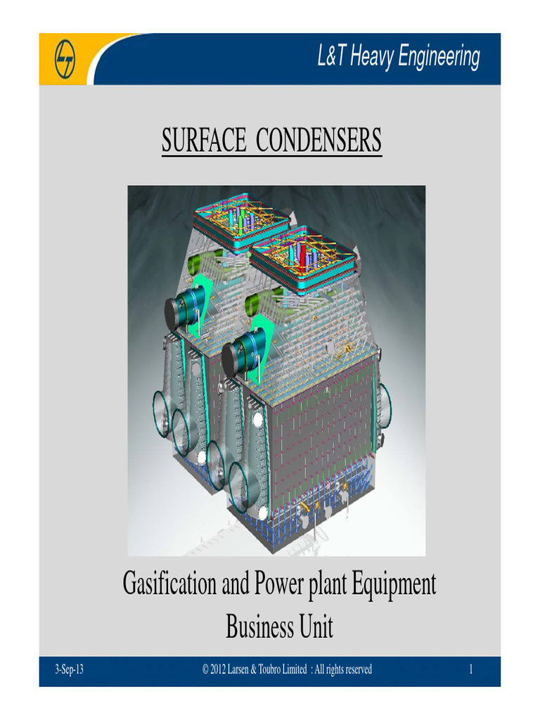 Condenser Presentation PDF Heat Exchanger Corrosion