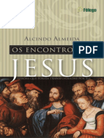 Os Encontros de Jesus Com As Pe - Alcindo Almeida