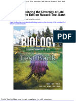 Full Download Biology Exploring The Diversity of Life Canadian 3rd Edition Russell Test Bank