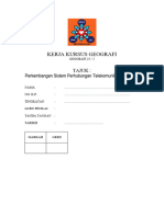 Langkah Membina Folio Geografi Telekomunikasi