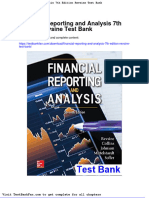 Full Download Financial Reporting and Analysis 7th Edition Revsine Test Bank