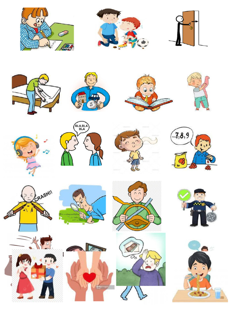 Imagenes verbos ingles pdf