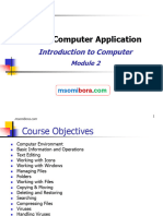 Module II of Computer Learning