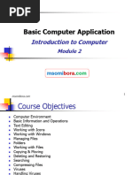 Module II of Computer Learning