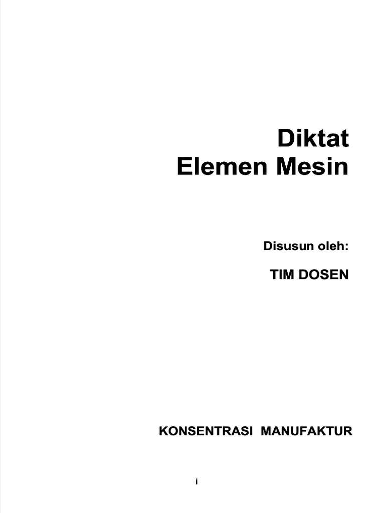 Pdf Modul Elemen Mesin Compress Pdf