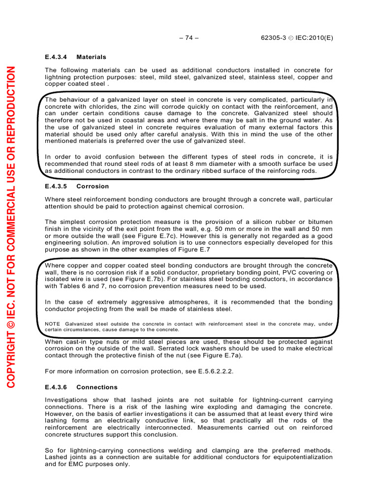 Iec 62305-3 2010 - Material and Corrosion | PDF | Government ...