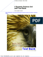 Full Download Biology The Dynamic Science 3rd Edition Russell Test Bank