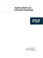 GLOSARIO ABIERTO DE PARTICIPACION CIUDADANAx1