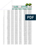 Plantilla de Cuadro de Amortizacion de Prestamo Excel 1