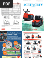 Toyota SWE120 & SWE140 Stacker Manual | PDF | Axle | Forklift