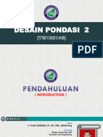 Introduction PONDASI-2 For UBT