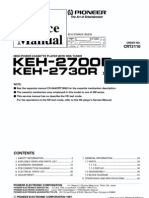 Pioneer Keh-2700r Service Manual