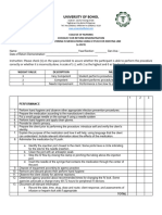 Checklist For Iv Push For Existing Line 1