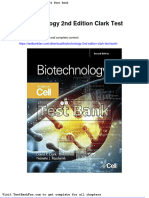 Full Download Biotechnology 2nd Edition Clark Test Bank