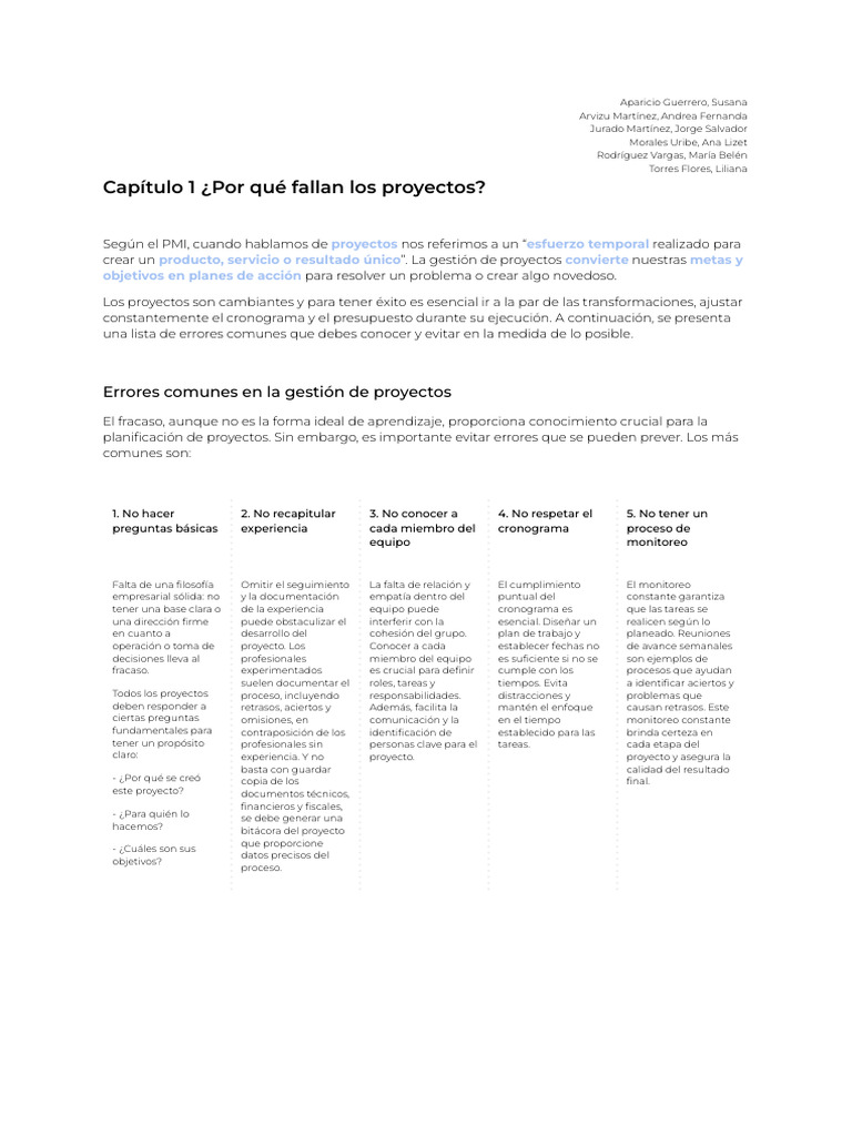 Guía Básica para La Gestión de Proyectos 1 | PDF | Gestión de proyectos ...