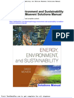 Full Download Energy Environment and Sustainability 1st Edition Moaveni Solutions Manual