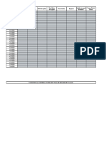 FM & Mechanic Evaulation Sheets