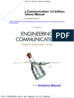 Full Download Engineering Communication 1st Edition Knisely Solutions Manual