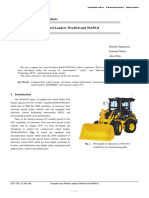 Compact-Size Wheel Loaders WA40-8 and WA50-8: Introduction of Products