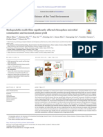 Biodegradable Mulch Films Significantly Affected Rhizosphere Microbial Communities and Increased Peanut Yield