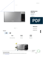 Grill Microwave Oven, 40L - Samsung Levant